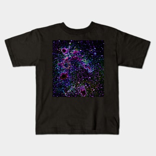 Black Panther Art - Glowing Edges 409 Kids T-Shirt